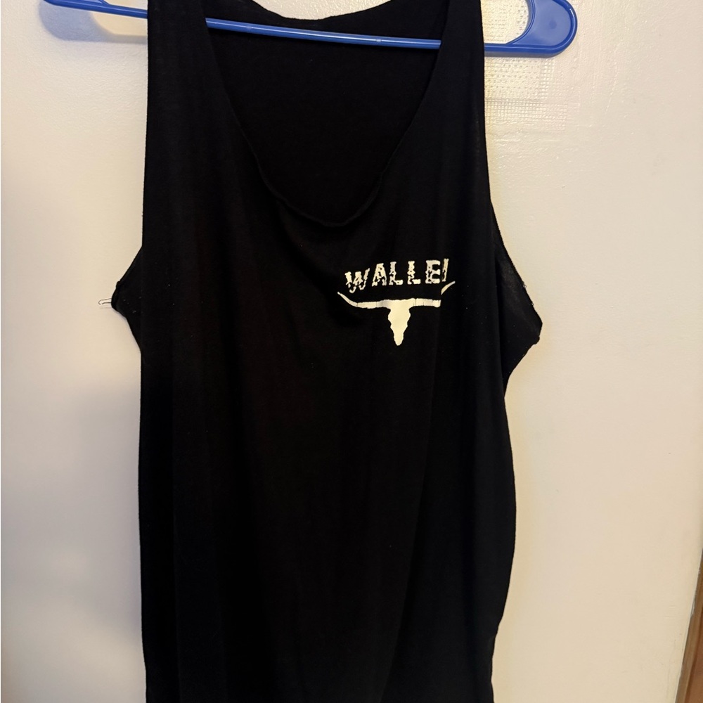 Black Morgan Wallen Tank Top